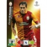 Trading Card of Johan Elmander Galatasaray AS Adrenalyn XL Uefa Champions League 2012/13