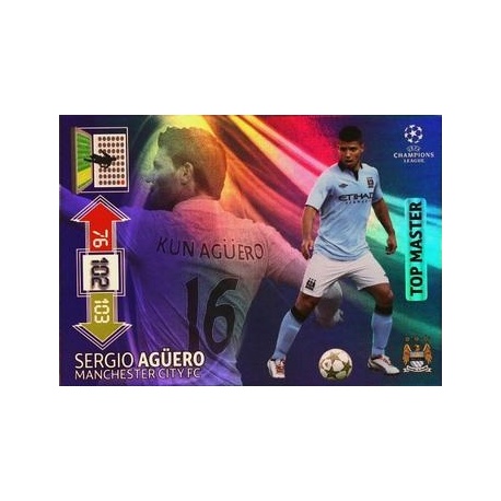 Sergio Aguero Top Master Manchester City 349