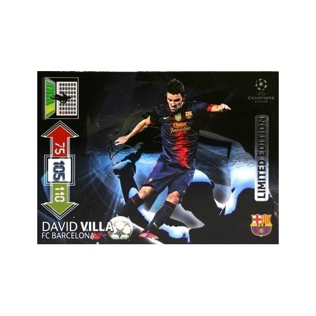 David Villa Limited Edition Barcelona