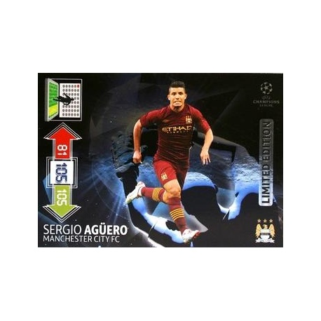 Sergio Agüero Limited Edition Manchester City