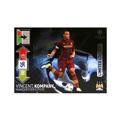 Vincent Kompany Limited Edition Manchester City