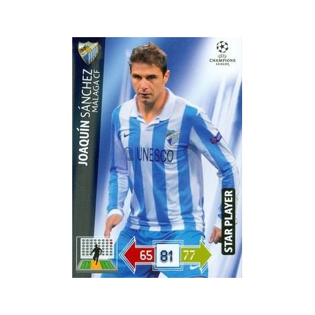 Joaquín Sánchez Star Player Málaga 58