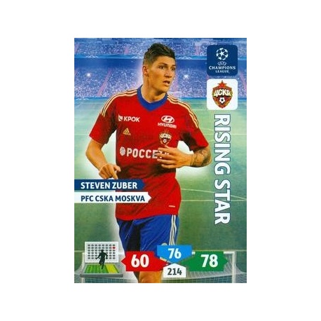 Steven Zuber Rising Star CSKA Moskva 134