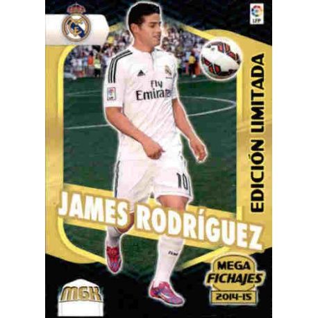 James Rodríguez Edición Limitada Real Madrid 510 Megacracks 2014-15