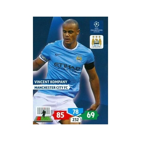 Vincent Kompany Manchester City 164