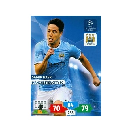 Samir Nasri Manchester City 166