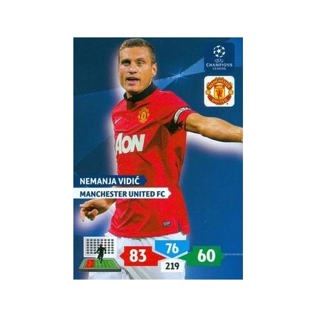 Nemanja Vidic Manchester United 174
