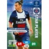 Cromos de Futbol Zlatan Ibrahimovic Star Player PSG Panini Adrenalyn XL Champions League 2013-14