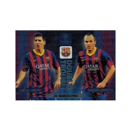 Messi - Iniesta Double Trouble Barcelona