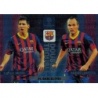 Venta Cromo Messi - Iniesta Double Trouble Adrenalyn XL Champions League 2013-14