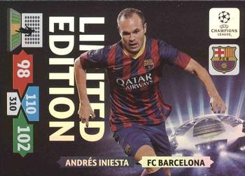 Offer Soccer Cards Andrés Iniesta Limited Edition Adrenalyn XL