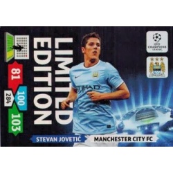 Stevan Jovetic Limited Edition Manchester City