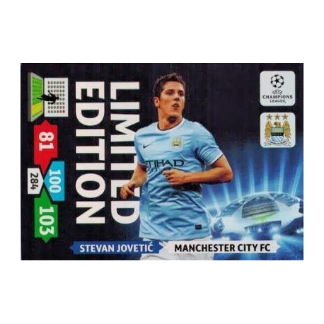Stevan Jovetic Limited Edition Manchester City