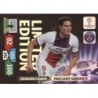 Venta Cromo Edinson Cavani Limited Edition Adrenalyn XL Uefa Champions League 2013/14