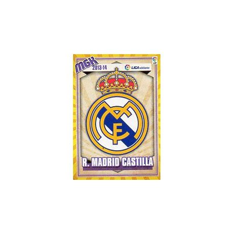 Castilla Escudo 2ª División 422 Megacracks 2013-14