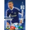Cromo de Julian Draxler Rising Star Schalke 04 Adrenalyn XL Champions League 2013-14