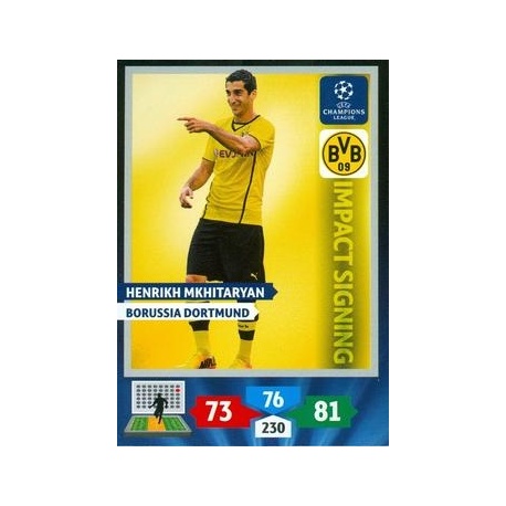 Henrikh Mkhitaryan Impact Signings Borussia Dortmund 269