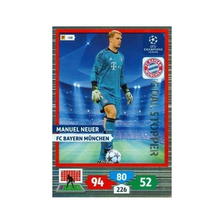 Manuel Neuer Goal Stopper Bayern Munchen 321