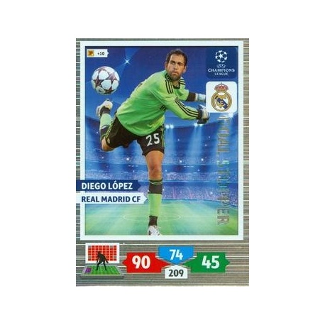 Diego Lopez Goal Stopper Real Madrid 332