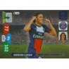 Cromo de Edinson Cavani Game Changers Panini Adrenalyn XL Champions League 2013-14