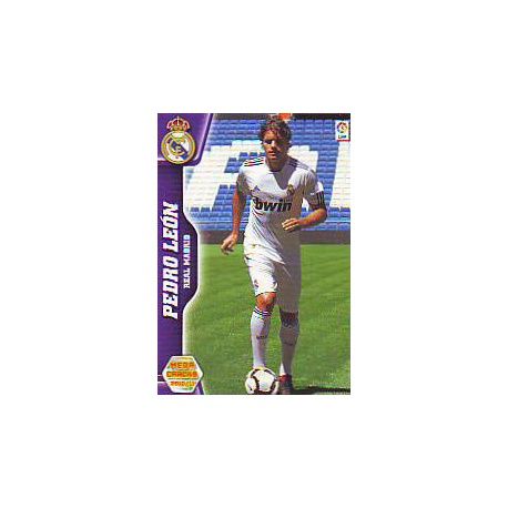 Pedro León Nuevas Fichas Real Madrid 451 Megacracks 2010-11