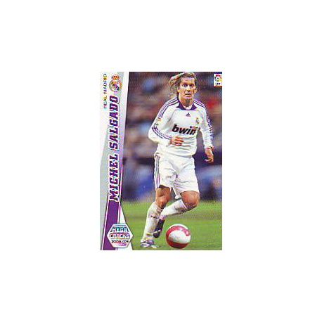 Michel Salgado Nuevas Fichas Bis Real Madrid 148 Bis Megacracks 2008-09