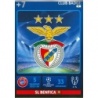 Trading Cards Team Logo SL Benfica Adrenalyn XL Champions League 2014/15