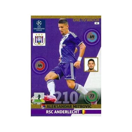 Aleksandar Mitrović One to Watch RSC Anderlecht 43