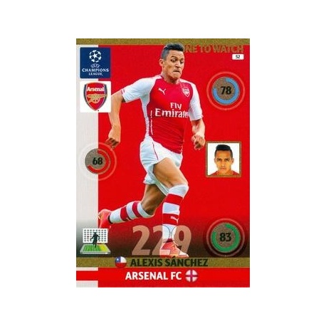 Alexis Sánchez One to Watch Arsenal 52