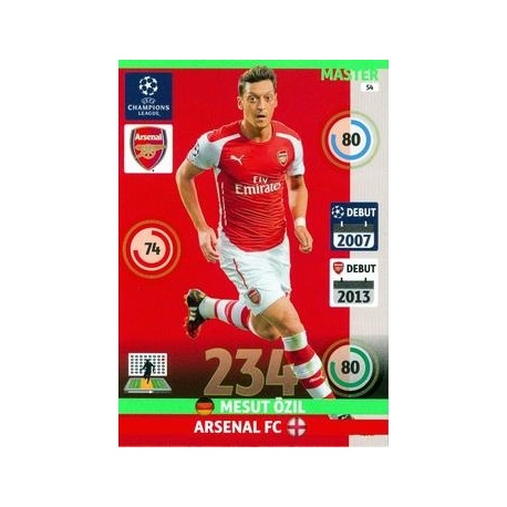 Mesut Özil Master Arsenal 54