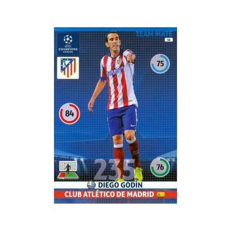 Diego Godín Atlético Madrid 56