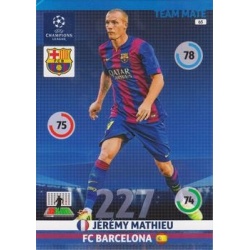 Jérémy Mathieu Barcelona 65