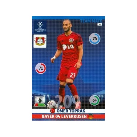 Ömer Toprak Bayer 04 Leverkusen 83