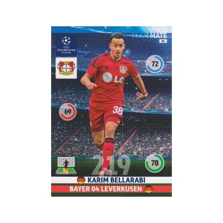 Karim Bellarabi Bayer 04 Leverkusen 85