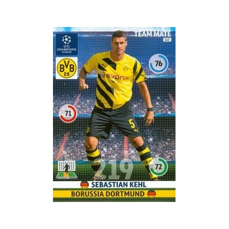 Sebastian Kehl Borussia Dortmund 113