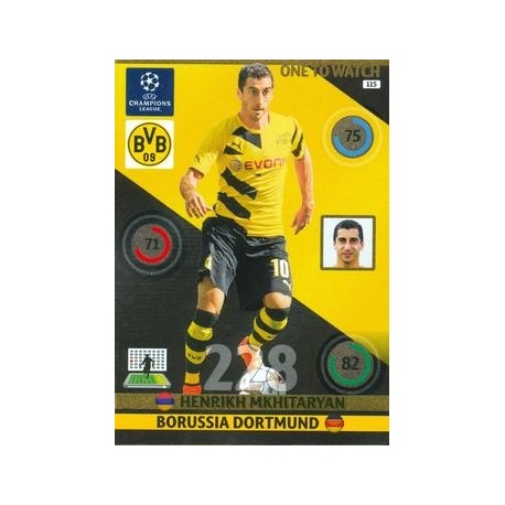 Henrikh Mkhitaryan One to Watch Borussia Dortmund 115