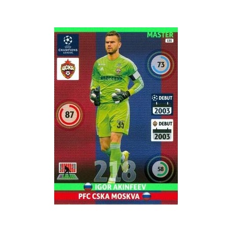 Igor Akinfeev Master CSKA Moskva 135