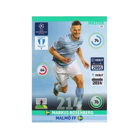 Markus Rosenberg Master Malmö FF 171