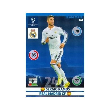 Sergio Ramos Real Madrid 209