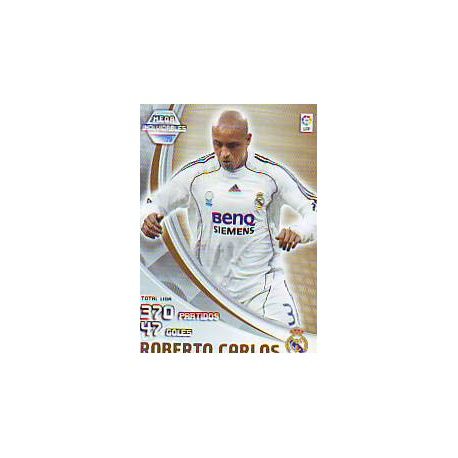 Roberto Carlos Mega Inolvidables Real Madrid 405 Megacracks 2007-08