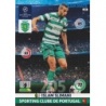 Cromo de Islam Slimani Sporting Club Adrenalyn XL Champions League 2014/15