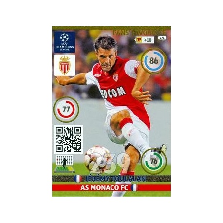 Jérémy Toulalan Fans Favourite AS Monaco 271
