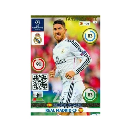 Sergio Ramos Fans Favourite Real Madrid 274
