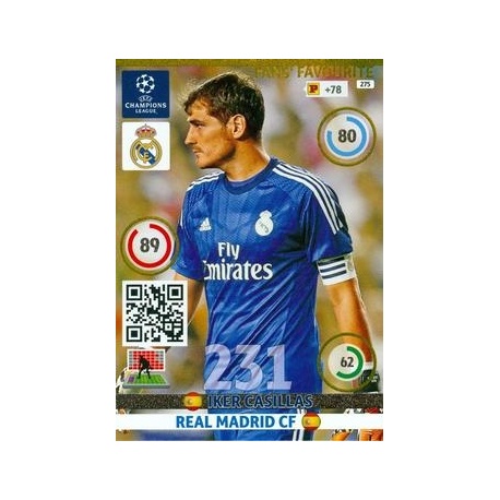 Iker Casillas Fans Favourite Real Madrid 275