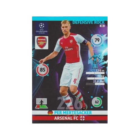 Per Mertesacker Defensive Rock Arsenal 281