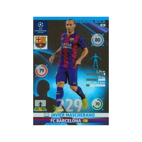 Javier Mascherano Defensive Rock Barcelona 285
