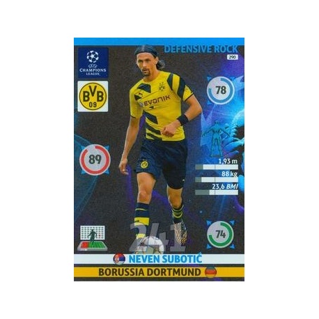 Neven Subotić Defensive Rock Borussia Dortmund 290