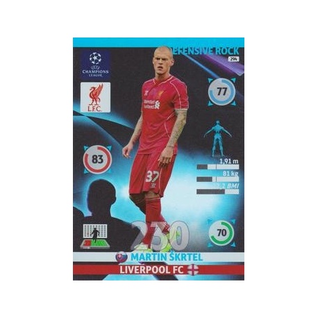 Martin Škrtel Defensive Rock Liverpool 294