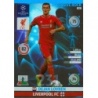 Cromo de Dejan Lovren Defensive Rock Liverpool Adrenalyn XL Champions League 2014/15