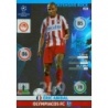 Cromo de Éric Abidal Defensive Rock Olympiacos Panini Adrenalyn XL Champions League 2014 15
